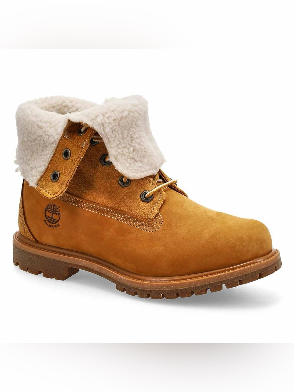 Women's Timberland Warm-Lined Waterproof Roll-Top Boot